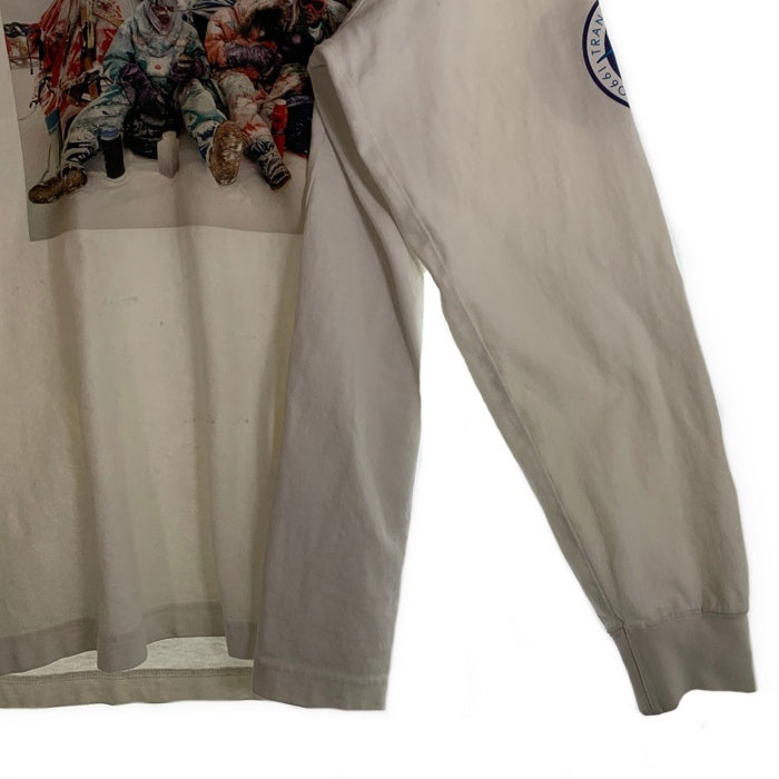 THE NORTH FACE ノースフェイス TRANS ANTARCTICA トランス アンタークティカ 長袖 Tシャツ ホワイト NT82230 Size XXL 福生店