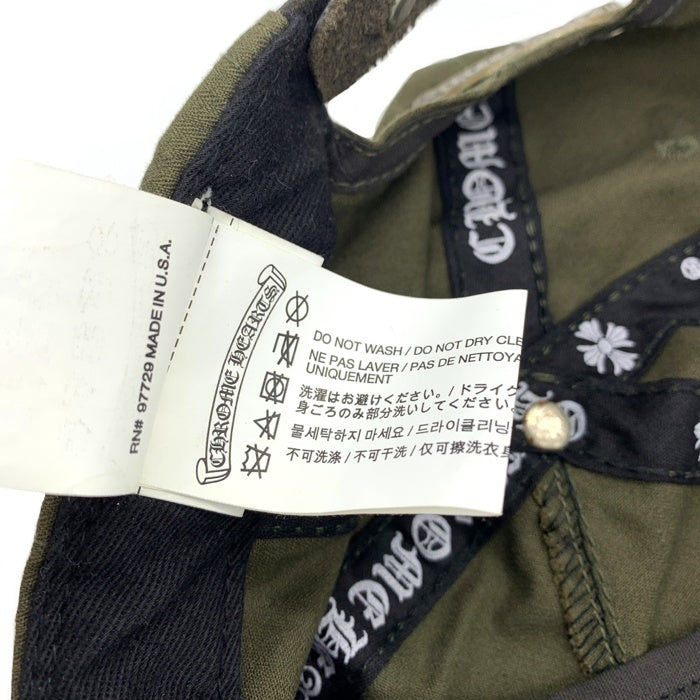 CHROME HEARTS クロムハーツ Dagger Cap ヘリンボーン ダガー キャップ オリーブ USA製 福生店