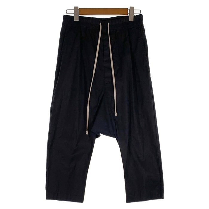 Rick Owens リックオウエンス 17SS ドローストリング サルエルパンツ ブラック コットン イーストランド RU17S9381-TE Size 48 福生店
