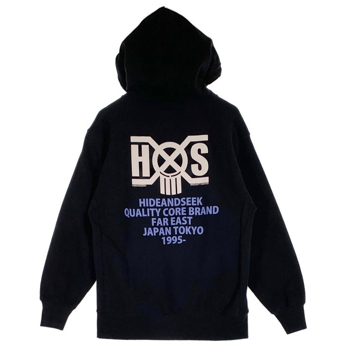 HIDEANDSEEK ハイドアンドシーク BOUNTY HUNTER バウンティーハンター プルオーバー フーディー パーカー ブラック Size M 福生店