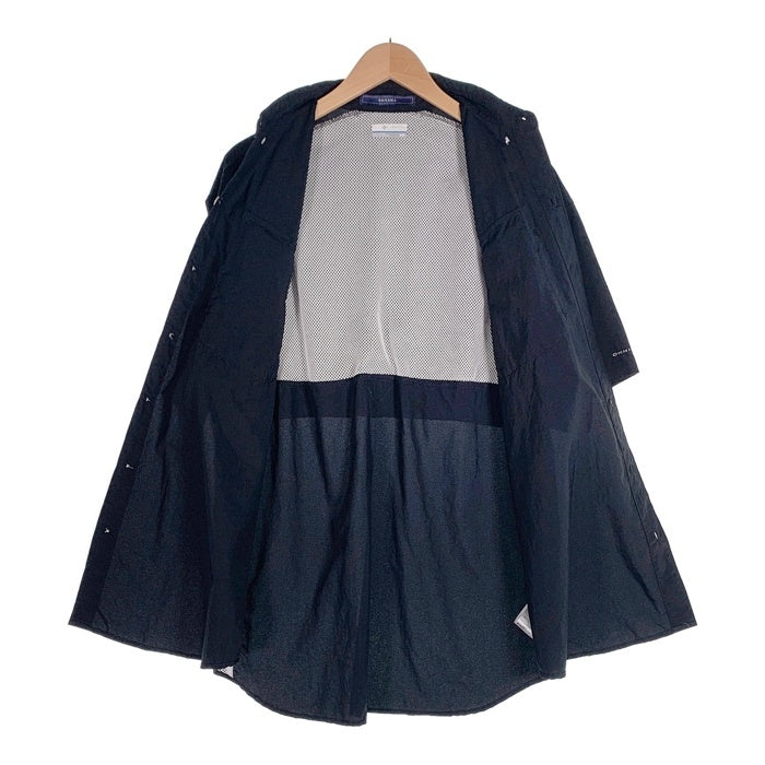 Columbia コロンビア OMNI-SHADE Bahama バハマシャツ オム二シェイド フィッシング 半袖 シャツ ブラック Size M 福生店