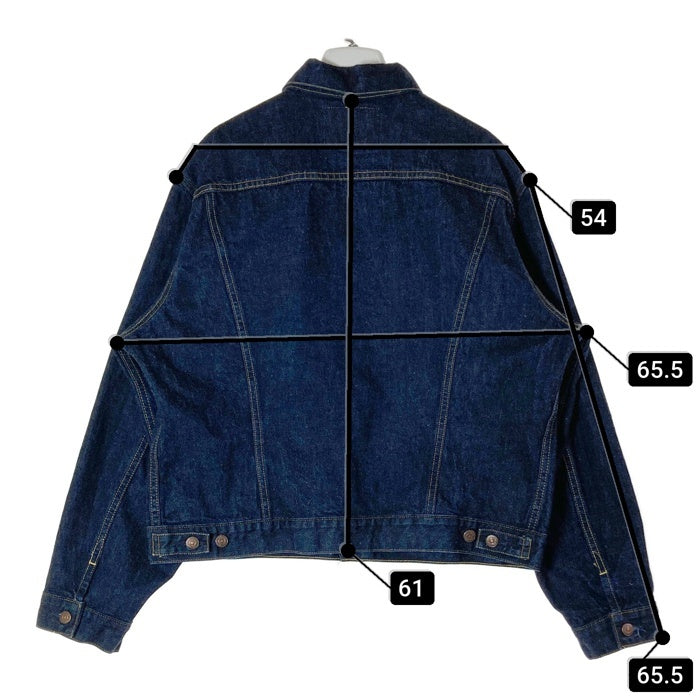 Levi's リーバイス 557XX ボタン裏555 バレンシア工場 98年製 BIGE復刻 トラッカージャケット Gジャン インディゴ size48 瑞穂店