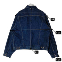 Levi's リーバイス 557XX ボタン裏555 バレンシア工場 98年製 BIGE復刻 トラッカージャケット Gジャン インディゴ size48 瑞穂店