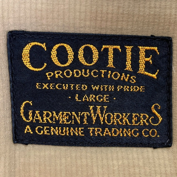 COOTIE クーティー ダウンジャケット ブラック sizeL※所々使用感あり 瑞穂店