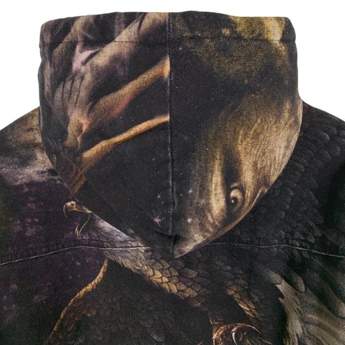 SUPREME シュプリーム 21SS Eagle Hooded Work Jacket イーグル フーデッド ワークジャケット パーカー ブラック Size M 福生店