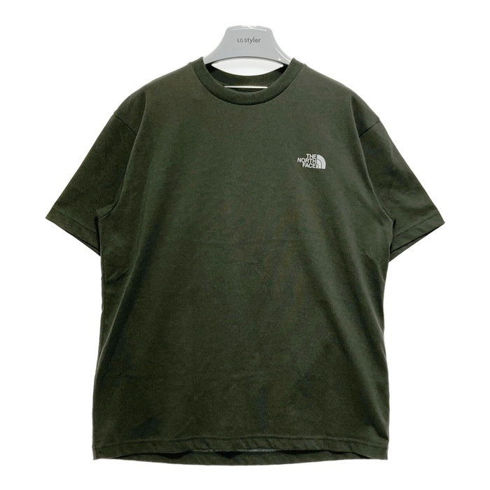 THE NORTH FACE ノースフェイス ロゴプリントTシャツ NT32448 グリーン sizeL 瑞穂店