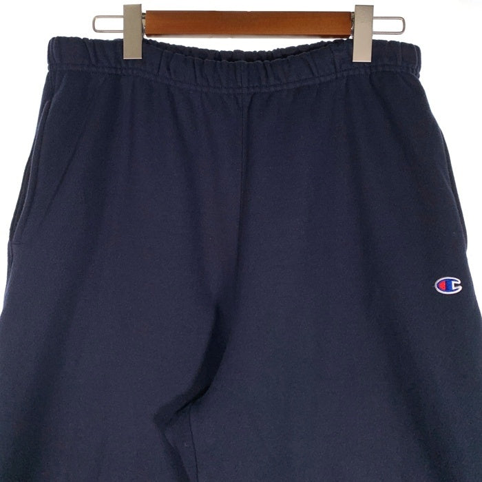 CHAMPION チャンピオン REVERSEWEAVE リバースウィーブ スウェットパンツ ネイビー Size L 福生店