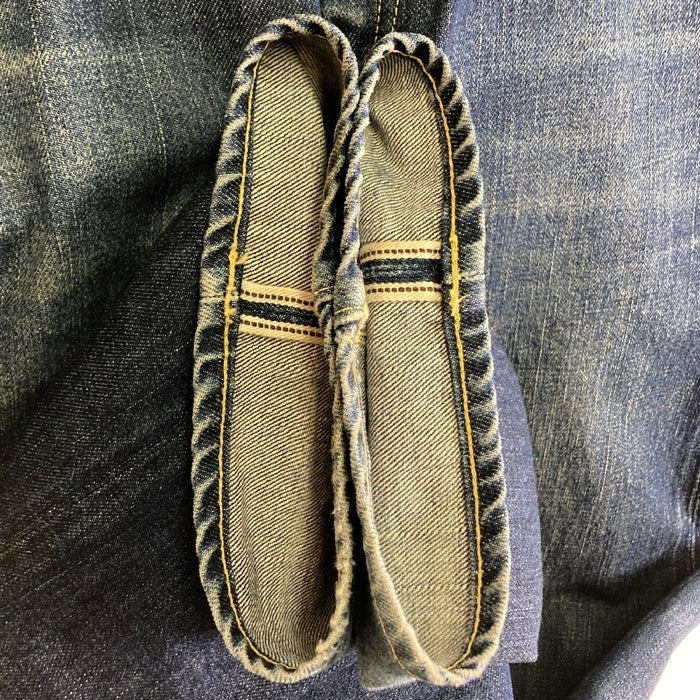 VISVIM ヴィズヴィム パイソンパッチ デニムパンツ インディゴ sizeW32 瑞穂店