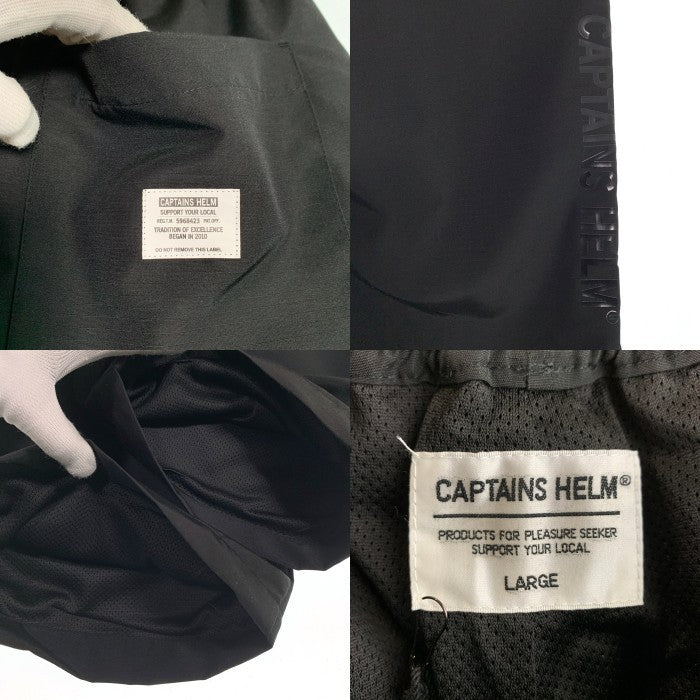 CAPTAINS HELM キャプテンズヘルム TECH EASY WIDE PANTS テック イージー ワイド パンツ ブラック CH24-AW-P07 Size L 福生店