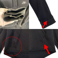 NIKE ナイキ TECH FLEECE WINDRUNNER テックフリース ウインドランナー ジップアップ フーディー パーカー ブラック 805145-010 Size S 福生店