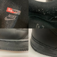 NIKE ナイキ  supreme シュプリーム CU9225-001エアフォース1 スニーカー ブラック size27.5cm 瑞穂店
