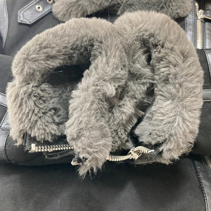ZARA ザラ ムートンジャケット ブラック sizeL 瑞穂店