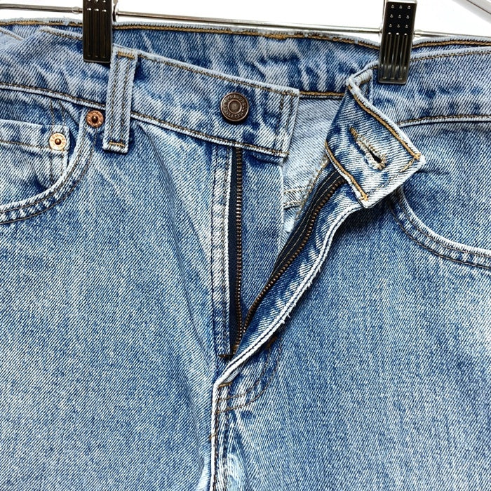 Levi’s リーバイス 90's ボタン裏216 カナダ製 裾フリンジ デニムパンツ ライトインディゴ size- 瑞穂店