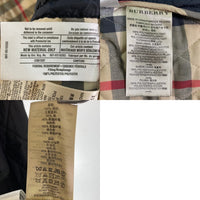 BURBERRY BRIT バーバリーブリット キルティングジャケット ブラック sizeS※ジップスライダー欠損 瑞穂店