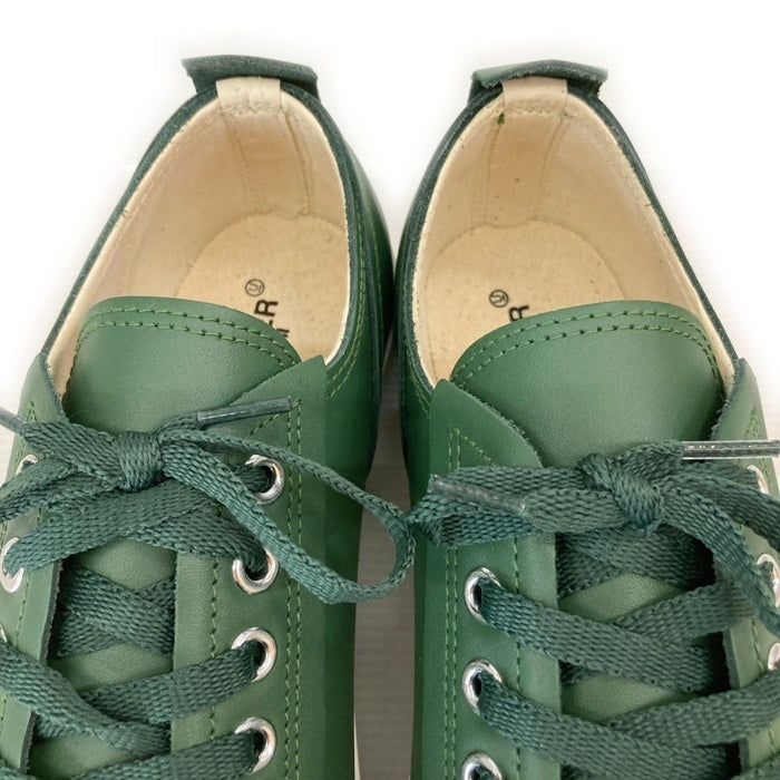 UNDERCOVER アンダーカバー レザーローカットスニーカー グリーン UC2D8F01 Size S (25-25.5cm) 瑞穂店