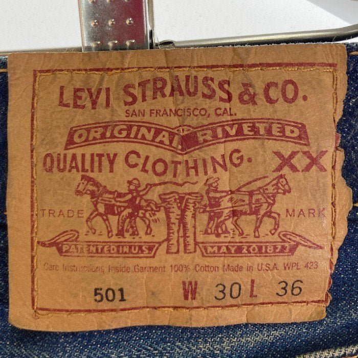 Levi's リーバイス 501 刻印555 バレンシア工場 USA製 90s デニムパンツ インディゴ sizeW30 瑞穂店