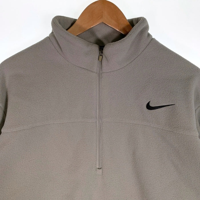 NIKE GOLF ナイキ ゴルフ ハーフジップ プルオーバーフリースジャケット ライトグレー 441300-061 Size XL 福生店