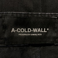 A-COLD-WALL アコールドウォール コットン カーゴパンツ ジョガー ブラック Size L 福生店