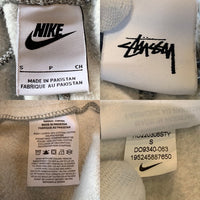 NIKE ナイキ STUSSY ステューシー Fleece Pants スウェットパンツ グレー DO9340-063 Size S 福生店