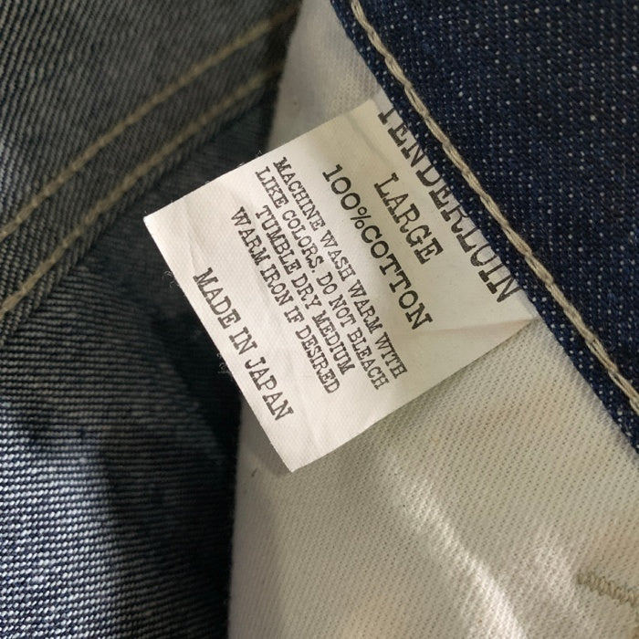 TENDERLOIN テンダーロイン デニムワークパンツ ボタンフライ ツールポケット インディゴ Size L 福生店