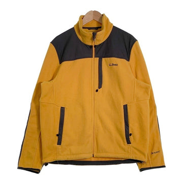 L.L.Bean エルエルビーン POLARTEC ジップアップ フリースジャケット イエロー グレー Size M 福生店