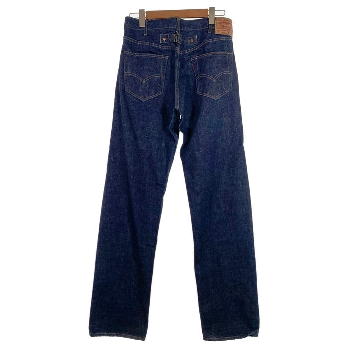 80's LEVI'S リーバイス 701XX BIG E 復刻 バックルバック テーパードデニムパンツ インディゴ 紙パッチ 日本製 89年 Size 34×33 福生店