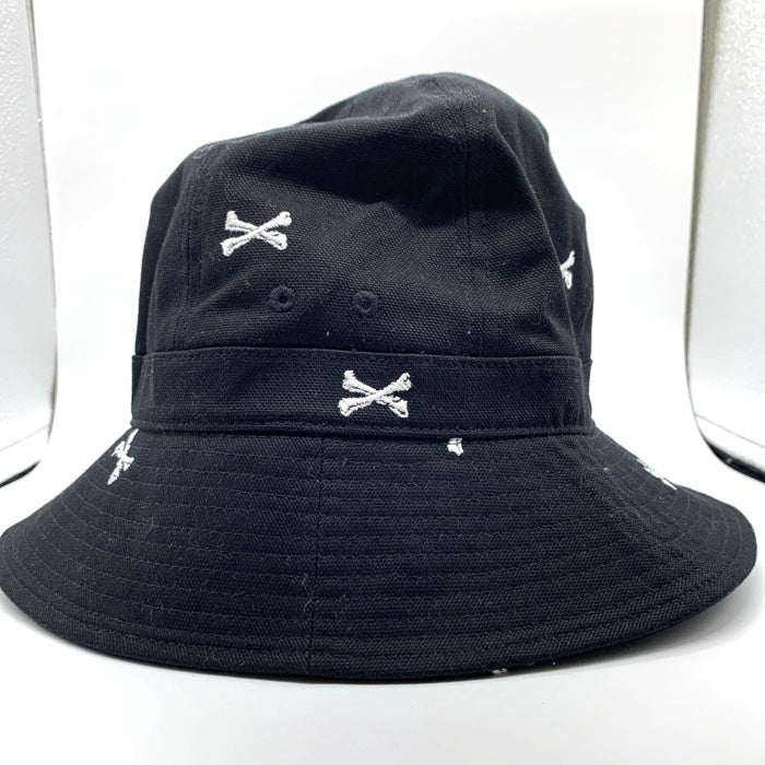 WTAPS ダブルタップス 22SS クロスボーン刺繡 ハット ブラック 221HCDT-HT18 Size 04 福生店
