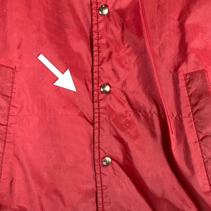 70`s Sears シアーズ ナイロン コーチジャケット 内ボア バーガンディー Size M 福生店