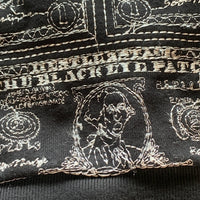 THE BLACK EYE PATCH ブラックアイパッチ DOLLAR BILL COVERED ZIP HOODIE ジップアップパーカー 内サーマル ブラック Size L 福生店