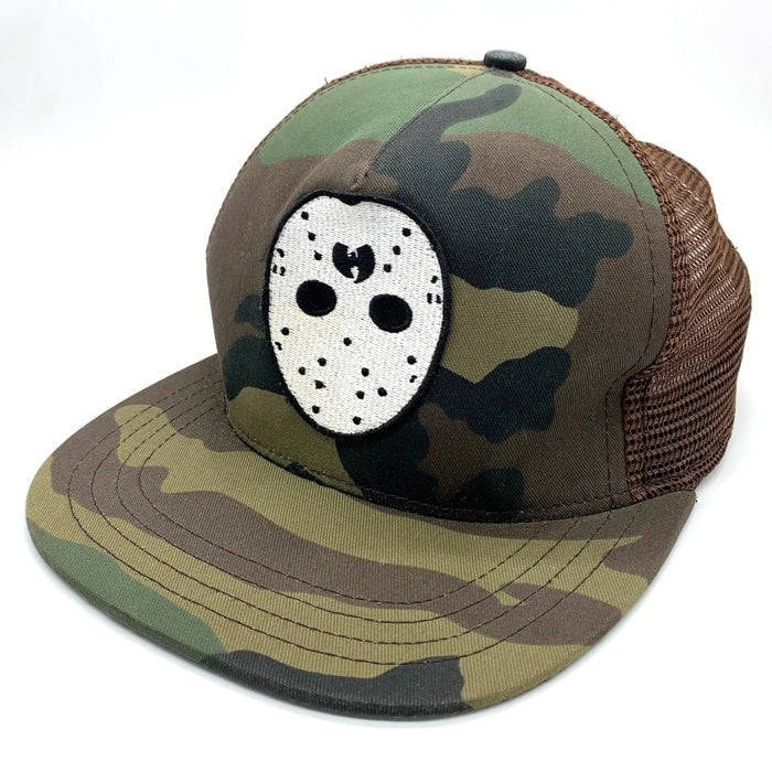 Wu-Tang Clan ウータン クラン Ghostface Killah Trucker Hat スナップバック メッシュキャップ ウッドランドカモ USA製 福生店