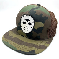 Wu-Tang Clan ウータン クラン Ghostface Killah Trucker Hat スナップバック メッシュキャップ ウッドランドカモ USA製 福生店