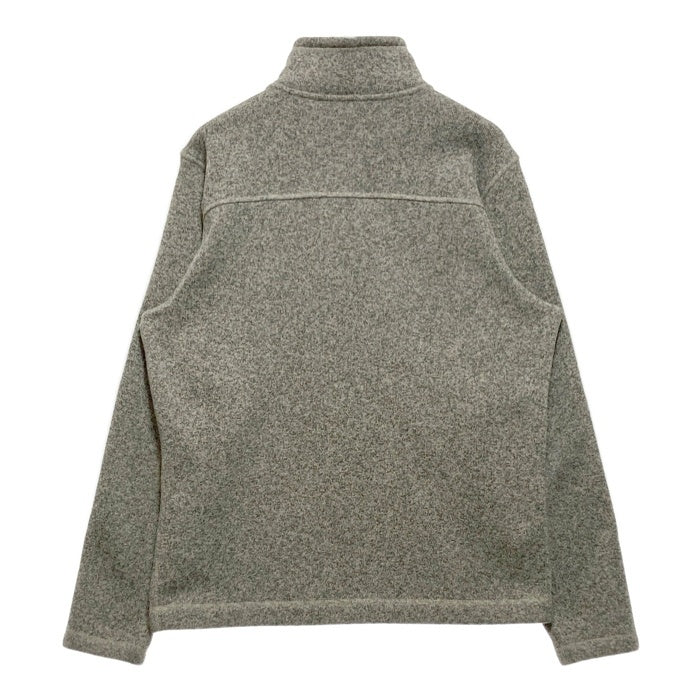 THE NORTH FACE ノースフェイス ハーフジップ プルオーバー トップ ニット 内フリース グレー Size M 瑞穂店