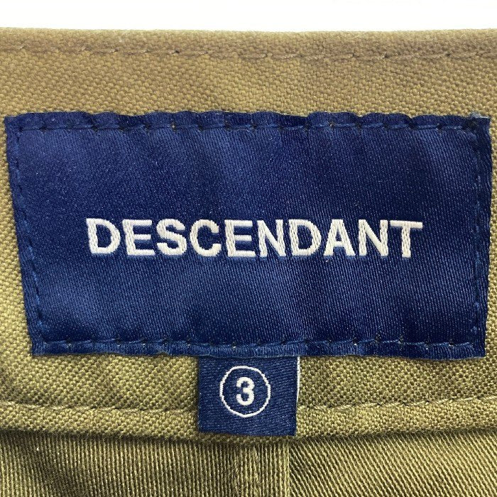 DESCENDANT ディセンダント Ron Herman別注 チノハーフパンツ オリーブ size3 瑞穂店