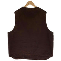 Carhartt カーハート ダックベスト ボアフリースライナー ダークブラウン メキシコ製 V26 DKB Size XL 福生店