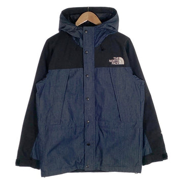 THE NORTH FACE ノースフェイス Mountain Light Denim Jacket マウンテンライトデニムジャケット GORE-TEX インディゴ ブラック NP12032 Size M 福生店