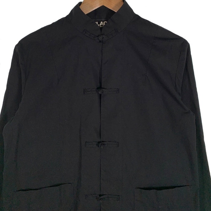 BLACK COMME des GARCONS ブラックコムデギャルソン チャイナシャツジャケット ブラック 1O-J038 AD2014 Size L 福生店