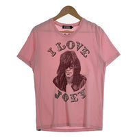 HYSTERIC GLAMOUR ヒステリックグラマー I LOVE JOEY プリントTシャツ ピンク 4CT-5372 Size M 福生店