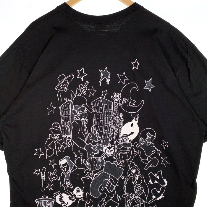 SUPREME シュプリーム 23AW Downtown Tee ダウンタウン プリントTシャツ ブラック Size XXL 福生店