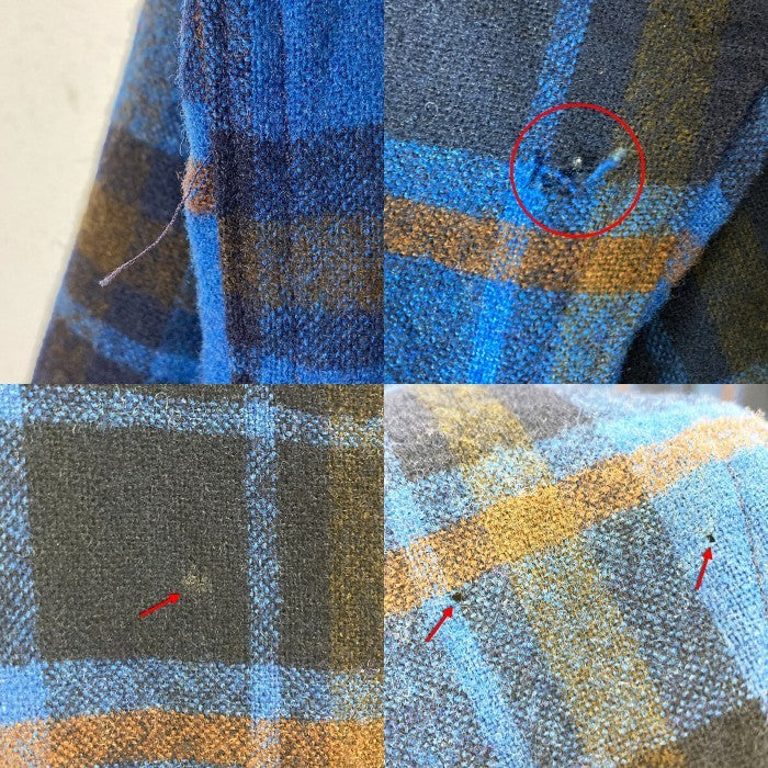 PENDLETON ペンドルトン チェックウールシャツ ブルー sizeL 瑞穂店