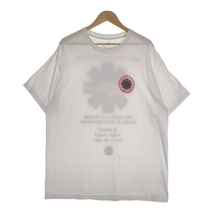 Red Hot Chilli Peppers レッドホットチリペッパーズ UNDER R アンダーアール プリントTシャツ ホワイト ロンハーマン Size L 福生店