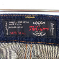 CRIMIE クライミー テーパードデニムパンツ インディゴ ボタンフライ 赤耳 インディゴ Size 38 瑞穂店