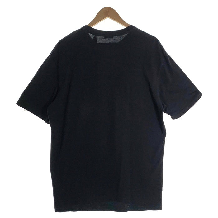 MONCLER GENIUS モンクレール ジーニアス FRAGMENT フラグメント MAGLIA T-SHIRT スプレープリント 半袖 Tシャツ ブラック F209U8C70710 8392B Size XL 福生店