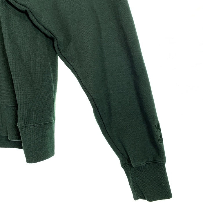 ATRCTR アトラクター 25SS ハーフジップ プルオーバースウェットパーカー フーディー グリーン Size 1 福生店