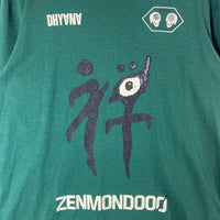 UNDER COVER アンダーカバー 禅 ZENMONDOOO プリントロングTシャツ グリーン size4 瑞穂店