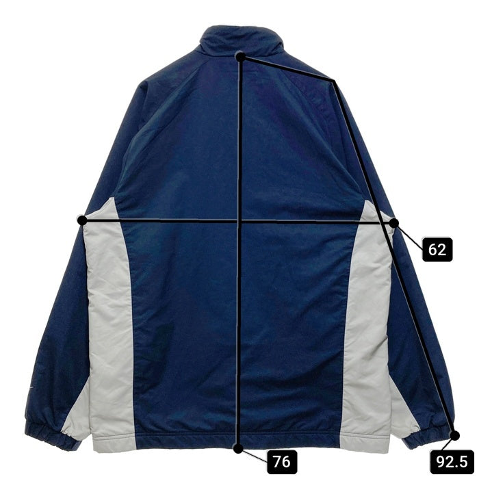 NIKE ナイキ 00's 裏フリース ナイロンジャケット ネイビー