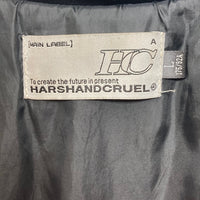 HARSH AND CRUEL ハーシュアンドクルーエル ダウンジャケット ブラック Size L 瑞穂店