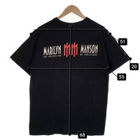 00's MARILYN MANSON マリリンマンソン THE GOLEN AGE OF GROTESQUE プリントTシャツ ブラック SHOOTタグ Size L 福生店
