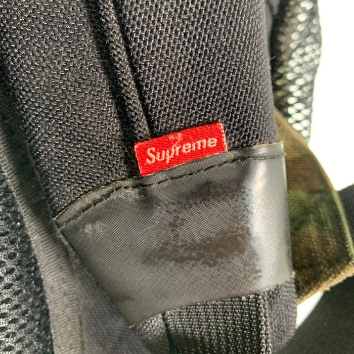Supreme シュプリーム 14SS Logo Backpack ロゴ バックパック リュック ウッドランドカモ 福生店