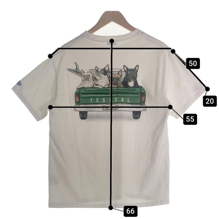 TES The Endless Summer ザ エンドレスサマー 4BUHI SURF TRUCK 半袖 Tシャツ ホワイト Size L 福生店