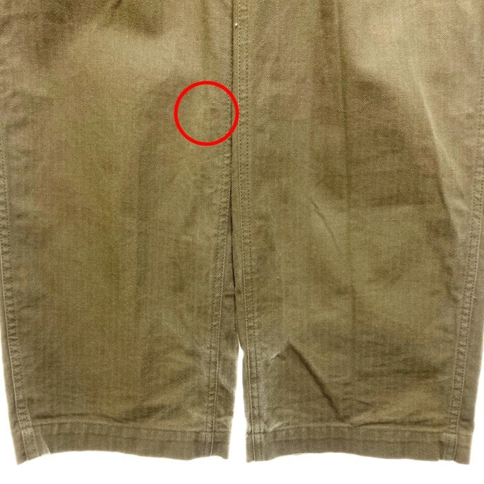 PAY DAY ペイデイ PD-EX01PT ハンバーガータグ 復刻 ヘリンボーン ワークパンツ カーキ size34 瑞穂店